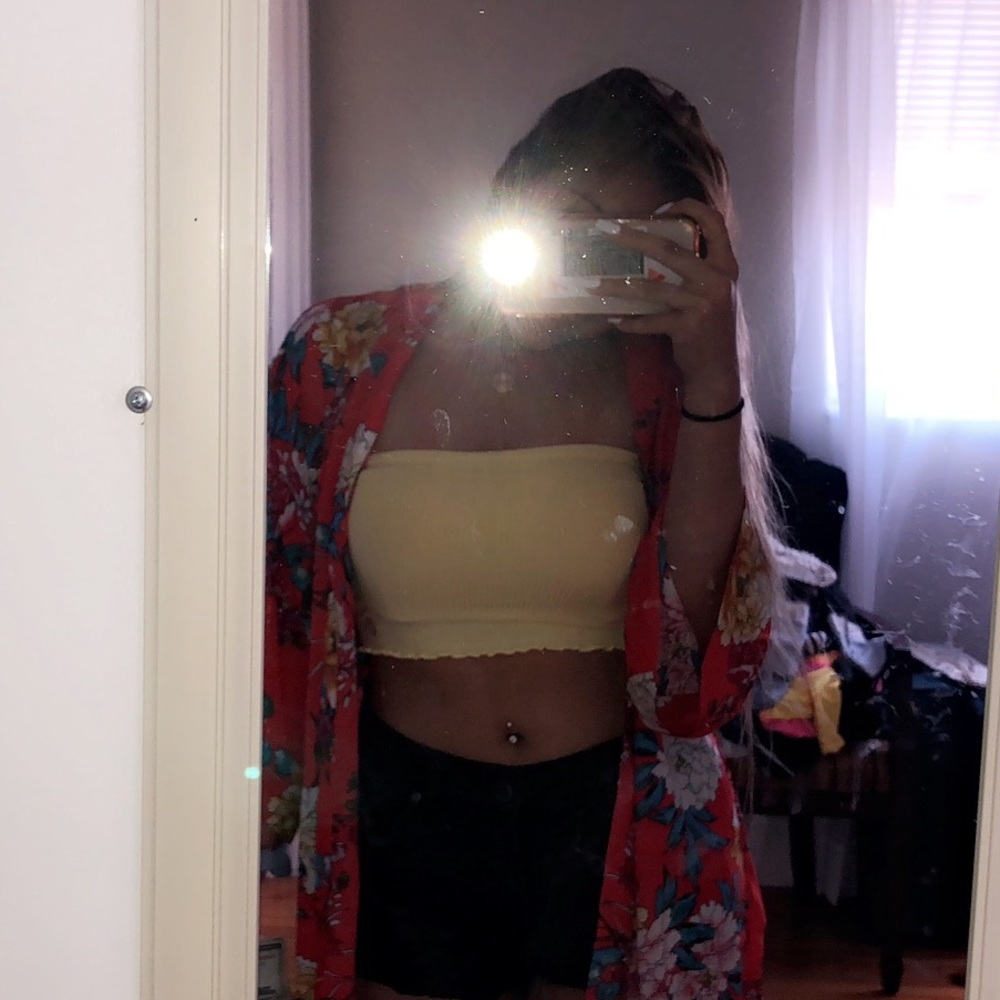 floral kimono